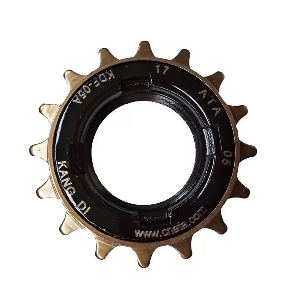 Single Speed Bicycle Freewheel Sprocket 1/2"x1/8" 12-18T Bicycle Freewheel Sprocket PLUSH 16 teeth flywheel