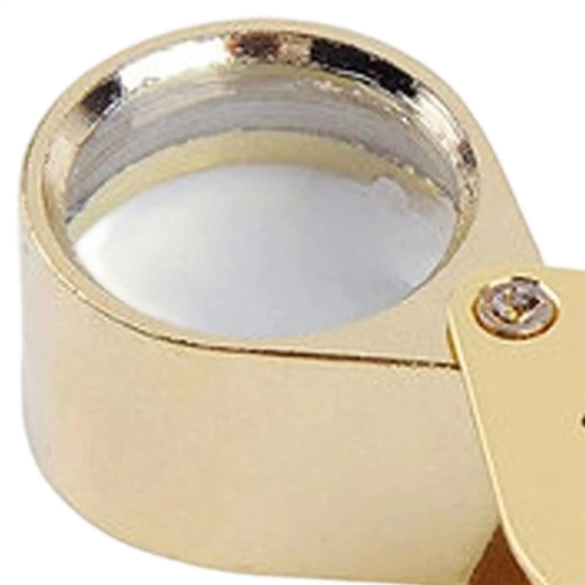 30X Pocket Loupe Magnifier – Foldable Jewelry & Reading Glass Pocket Loupe Magnifier PLUSH