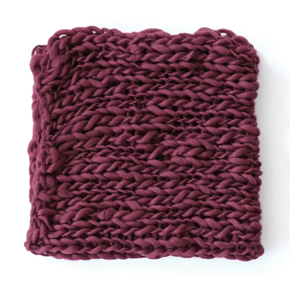 Newborn Photography Prop Blanket – Handmade Flokati Weave Mat Baby Photo Prop PLUSH 5