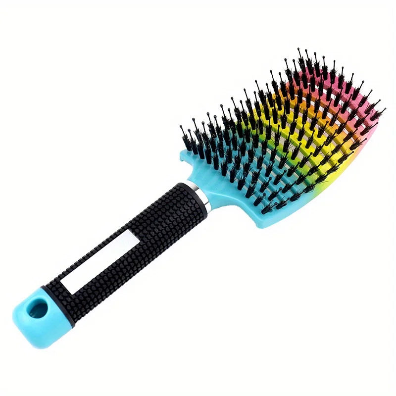 Magic Scalp Massage Detangling Hair Brush – Wet & Curly Detangling Hair Brush PLUSH MULTI