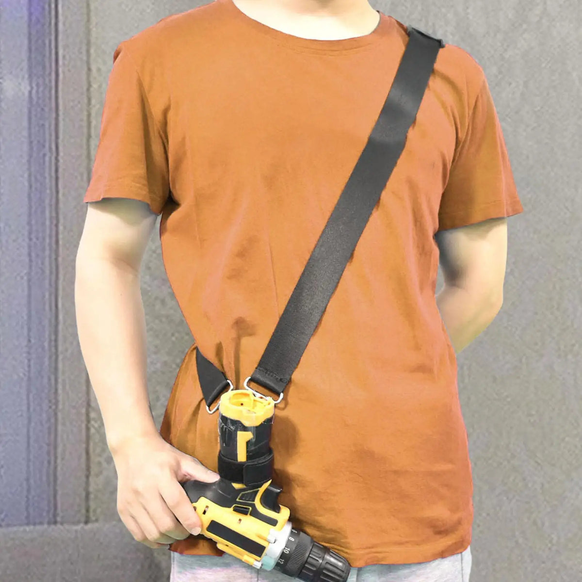 Quick Release Drill Holder Tool Belt – Adjustable Strap Tool Belt Holster PLUSH