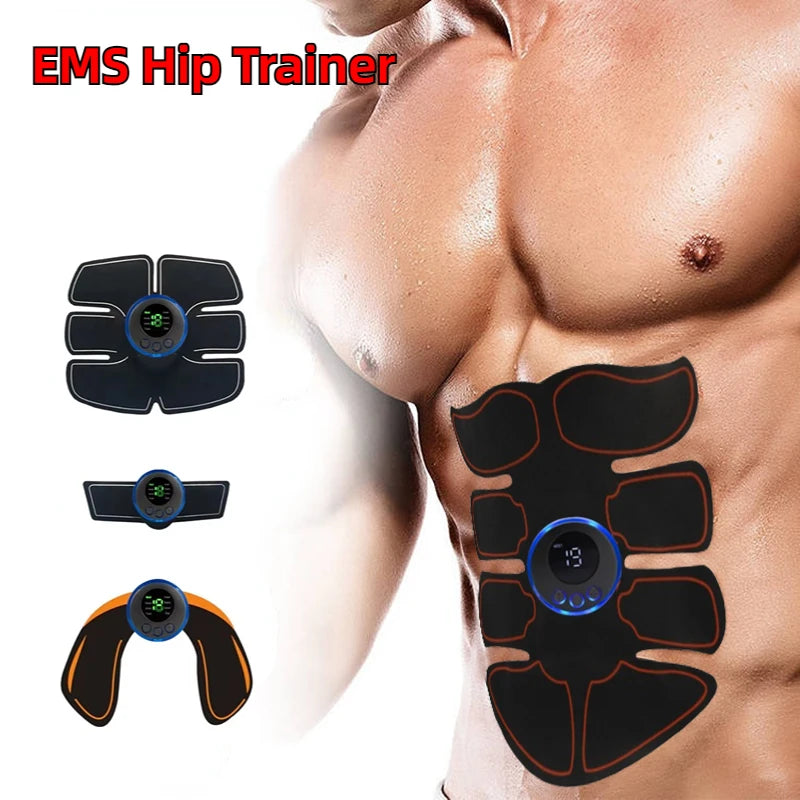 CAMMUO EMS Wireless Hip & Ab Muscle Stimulator Trainer EMS Muscle Trainer PLUSH