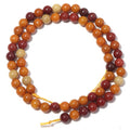 Egg Yolk Stone Round Spacer Beads 6/8/10mm – DIY Jewelry Natural Stone Beads PLUSH 6mm