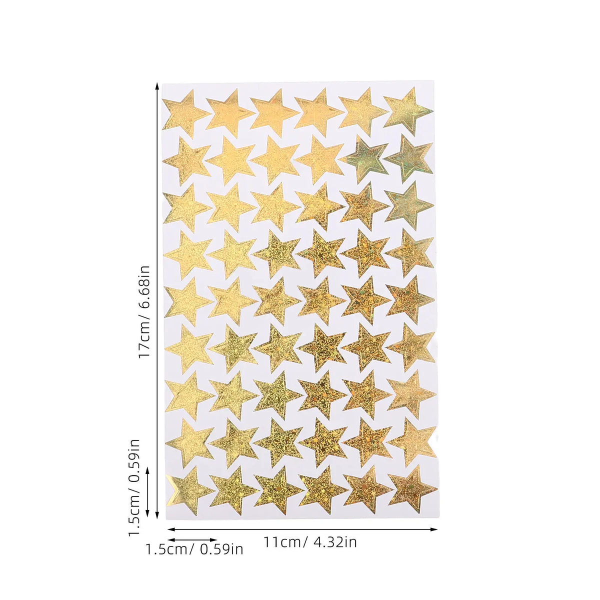 5-Sheet Tiny Star Stickers – Reward & Behavior Chart for Class Reward Stickers PLUSH