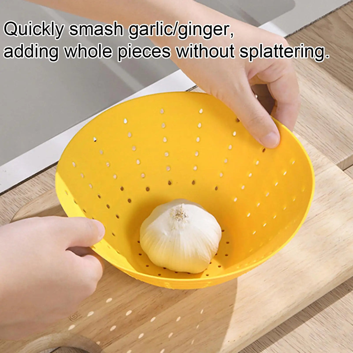 Foldable Silicone Strainer Bowl – Fruit & Veggie Colander Silicone Colander PLUSH
