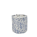 Large Fabric Storage Basket – Foldable Laundry Hamper 2 Sizes Fabric Storage Basket PLUSH Classic Blue