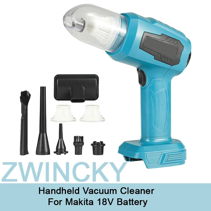 ZWINCKY 4-in-1 Cordless Vacuum & Blower for Makita 18V Cordless Handheld Vacuum PLUSH