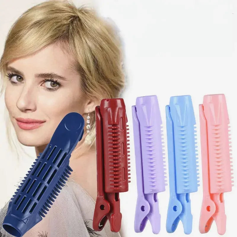 4-Pack Volumizing Hair Root Clips – DIY Curl Styling Tool Hair Styling Clips PLUSH