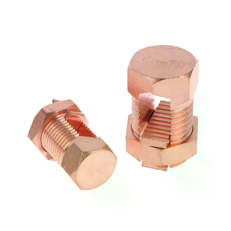 TJ Series Split Copper Bolt Connector – Anti-Corrosion Clamp Copper Bolt Connector PLUSH