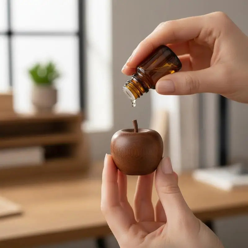 Wooden Scent Diffuser – Reusable Fragrance Decor for Home & Car Wooden Scent Diffuser PLUSH