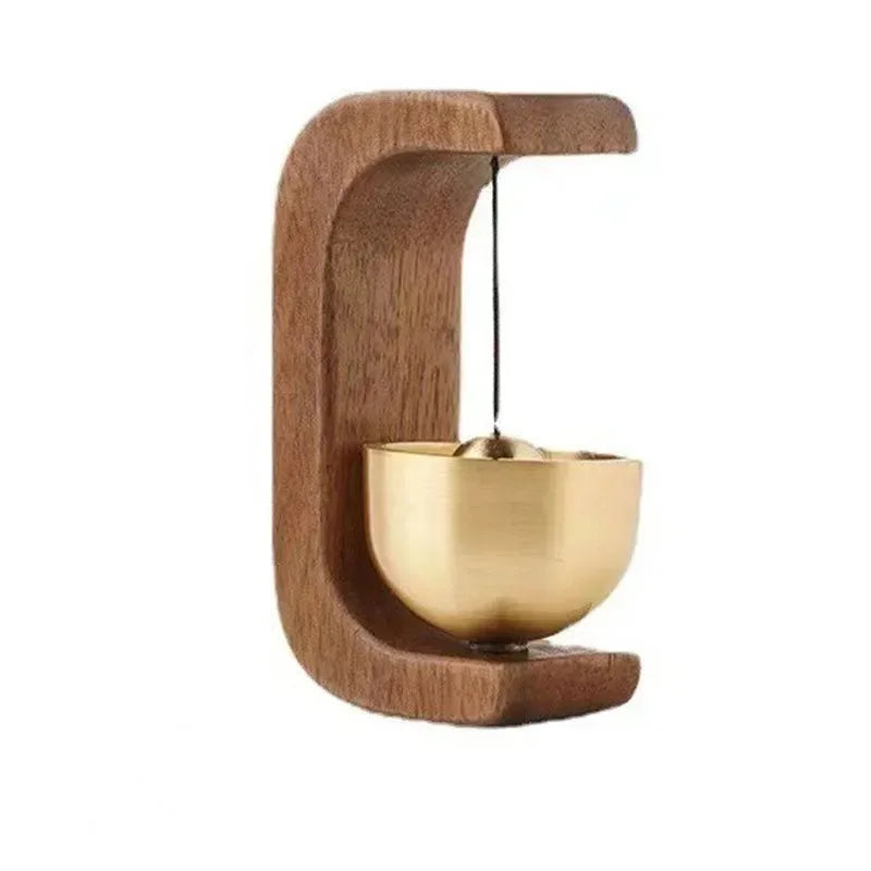 Wooden Wind Chimes Hanging Decor & Entrance Door Bell Wood Wind Chimes PLUSH B1