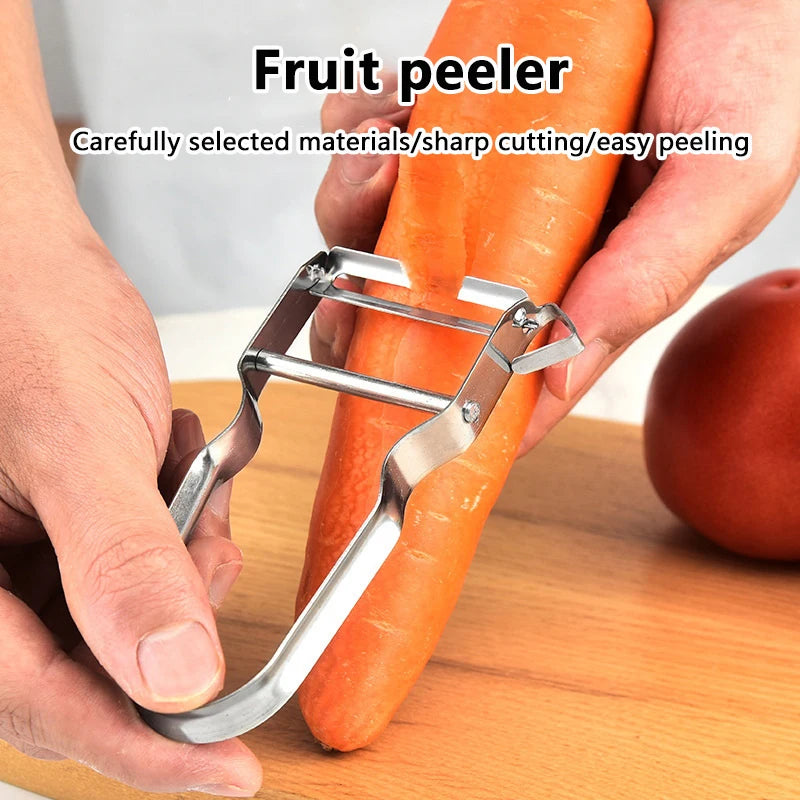 Stainless Steel Swivel Blade Vegetable & Fruit Peeler Vegetable Peeler PLUSH