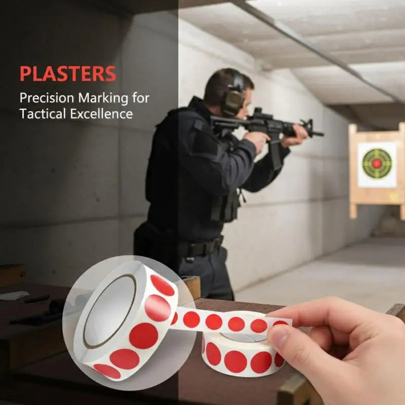 0.75" Color-Coded Adhesive Dot Labels 1000pcs – Archery Training Archery Training Labels PLUSH
