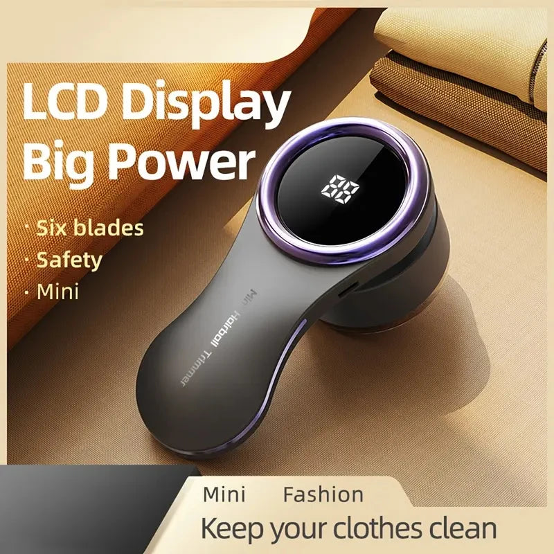 USB Rechargeable Fabric Shaver & Lint Remover | PLUSH Fabric Shaver PLUSH