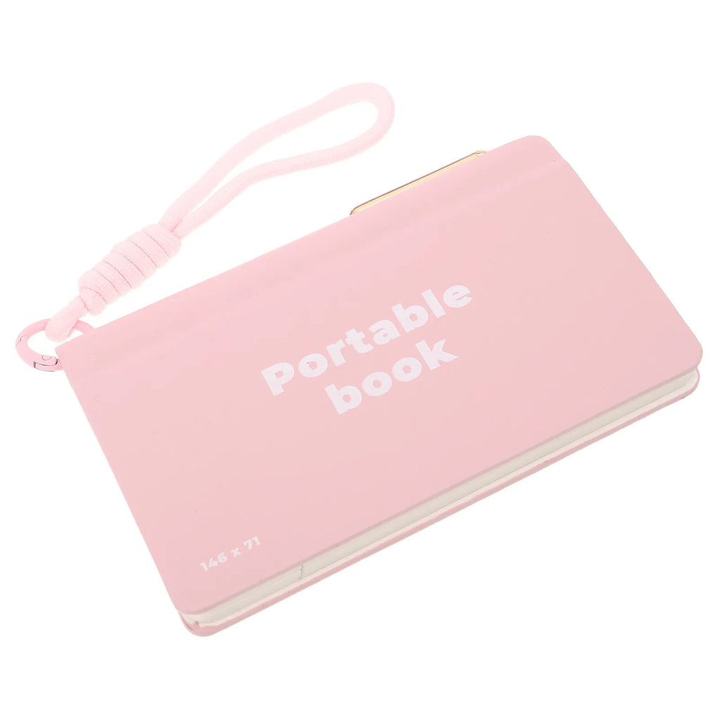 Mini PU Pocket Notebook with Pen Holder – Cute Memo Pad Pocket Memo Notebook PLUSH
