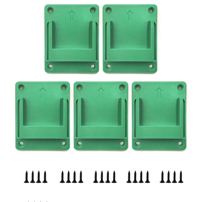 5-Pack Tool Wall Mount Holder for Hitachi/Hikoki/Metabo 18V-36V Tool Wall Mount Bracket PLUSH China Mainland 5pc 1