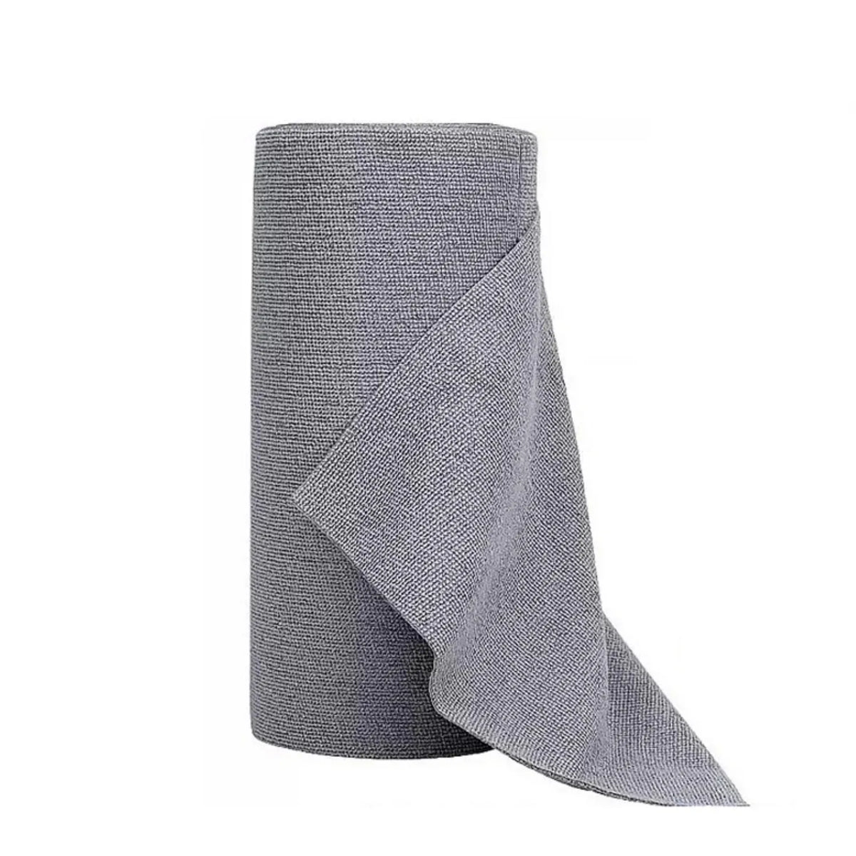 Microfiber Dishcloth Double Sided Reusable Kitchen Cleaning Cloth Kitchen Cleaning Cloth PLUSH Grey 100 Sheets Roll