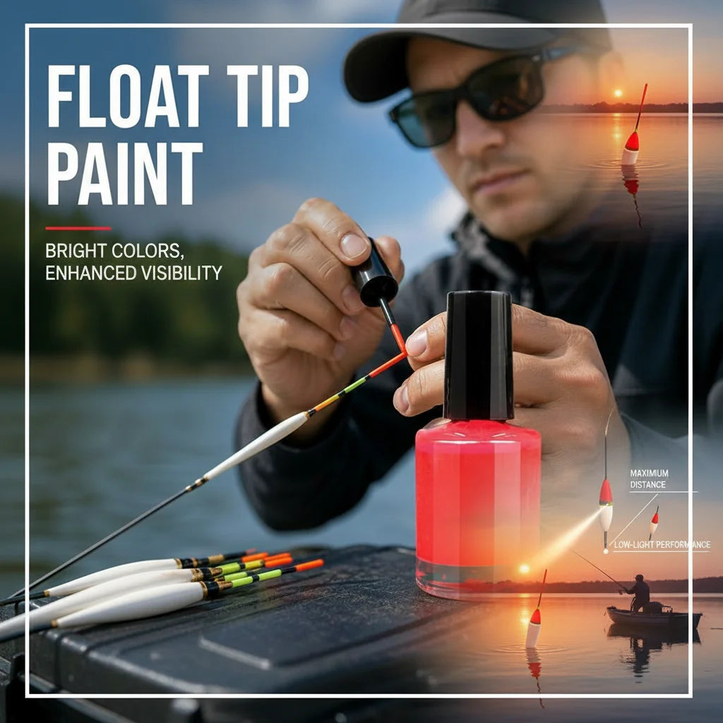 Fluorescent Fishing Float Tip Paint 16ml – Night Fishing Fishing Float Paint PLUSH