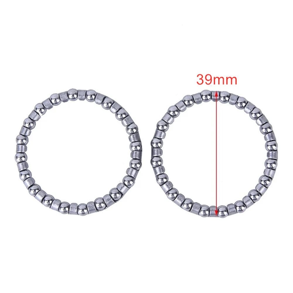20-Ball Bicycle Headset Caged Bearing Retainer 39mm 5pcs Bicycle Headset Bearing PLUSH