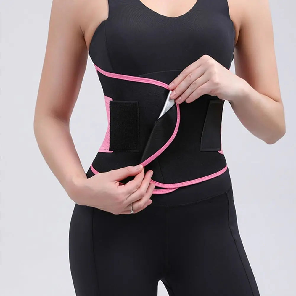 Adjustable Waist Trainer Belt – Breathable Lumbar Support Corset Waist Trainer Belt PLUSH