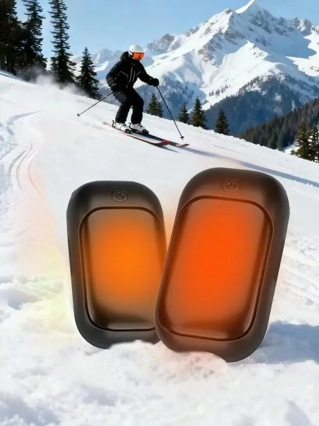 2-in-1 Electric Hand Warmer – 3 Heat Levels for Winter Electric Hand Warmer PLUSH