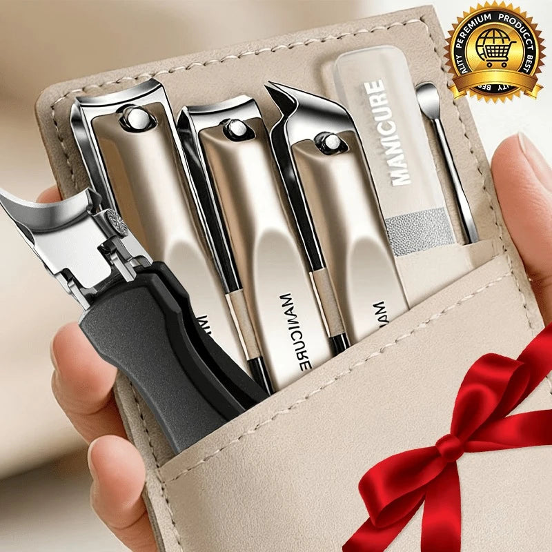 Stainless Steel Nail Clipper Manicure & Pedicure Set – 1/6 Pcs Nail Clipper Set PLUSH