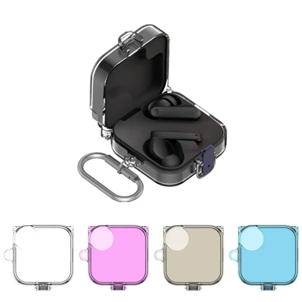 TPU Protective Case for CMF Buds Pro 2 with Lock & Hook Earbuds Protective Case PLUSH