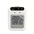 500ml USB Cooling Mist Fan – 9-Blade Silent Desk Fan USB Misting Fan PLUSH WHITE