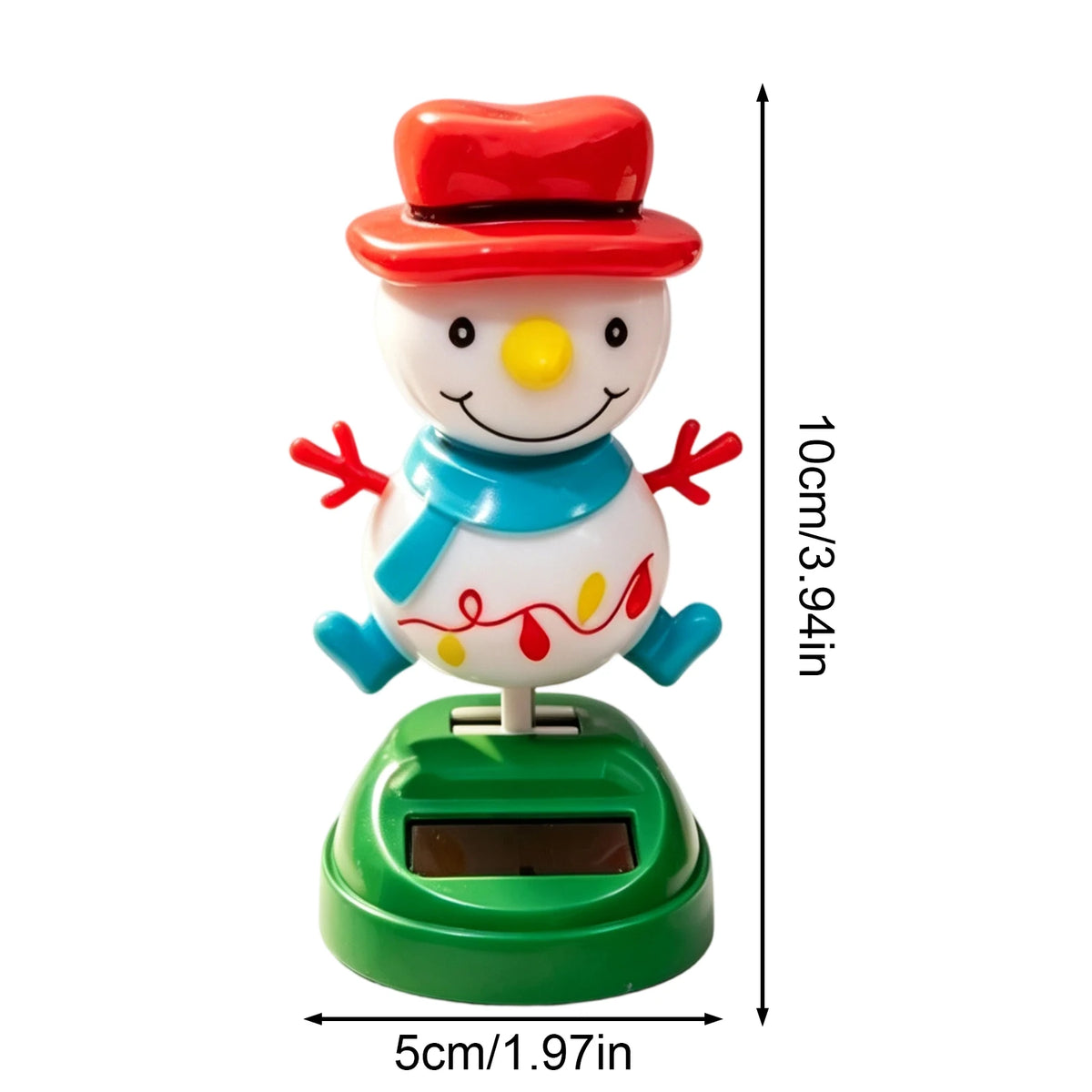 Solar Cactus Bobblehead Car Dashboard Ornament | Fun Gift Car Dashboard Ornament PLUSH D 1PC