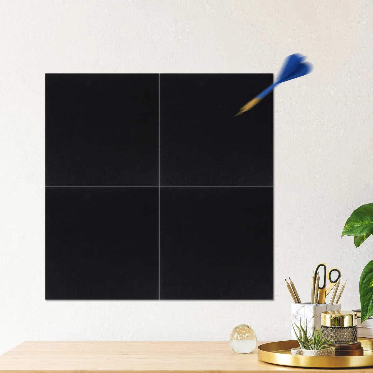 6-Pack Self-Adhesive Felt Wall Tiles – Peel & Stick Panels Felt Wall Tiles PLUSH Default Title