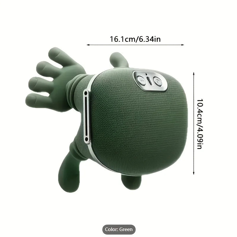 USB Rechargeable 8-Claw Portable Finger Press Body Massager Handheld Massager PLUSH