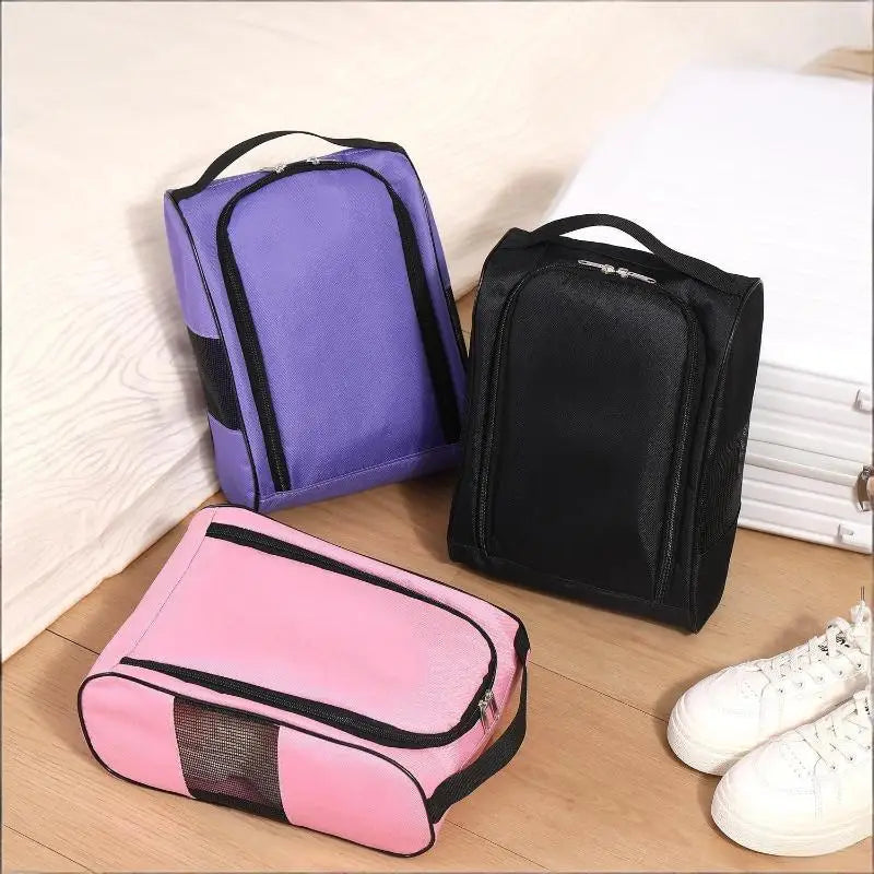 Golf Shoe Bag – Dustproof Oxford Cloth Portable Organizer Sports Shoe Bag PLUSH