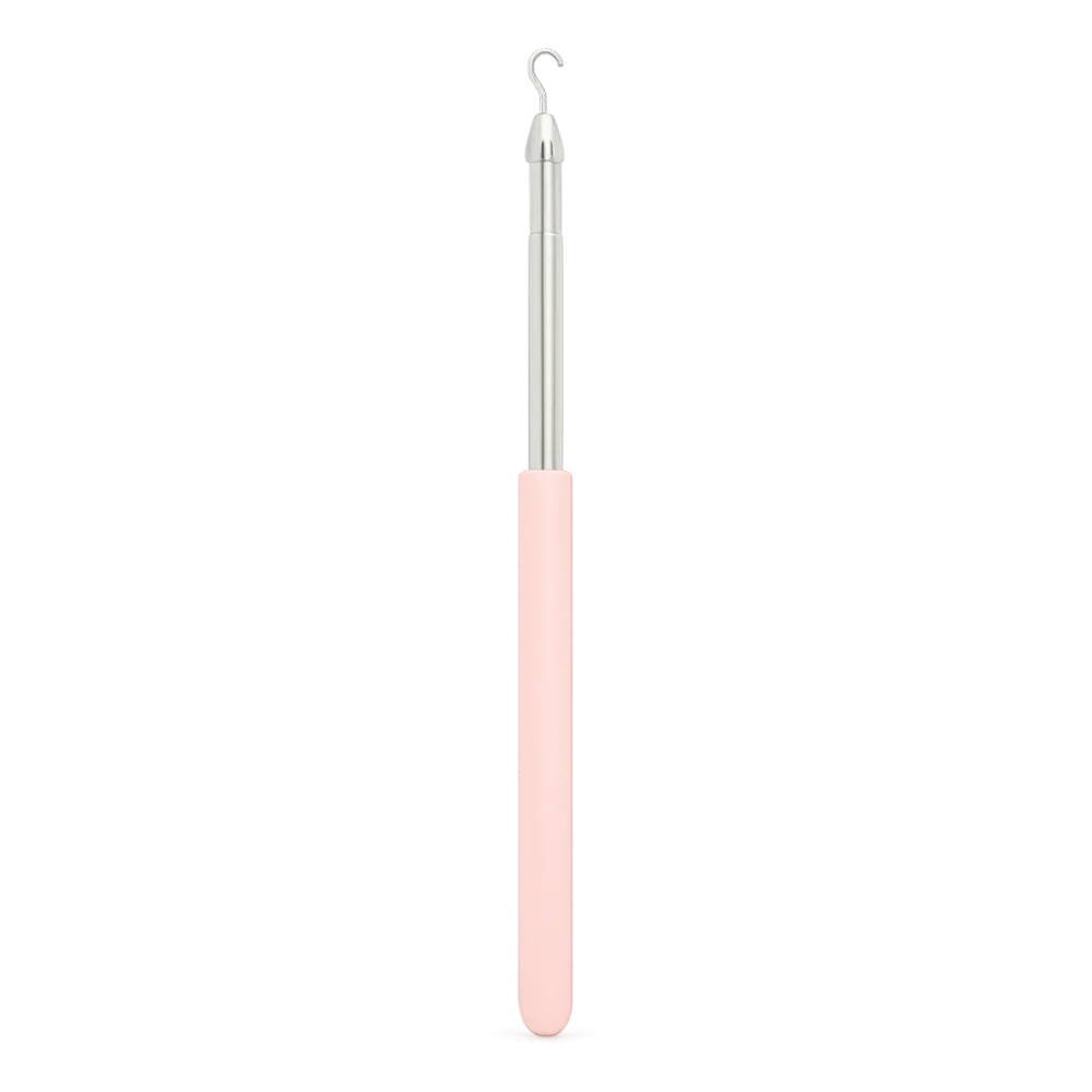 Retractable Bracelet Fastener Helper Tool – Stainless Steel Jewelry Helper Tool PLUSH Pink