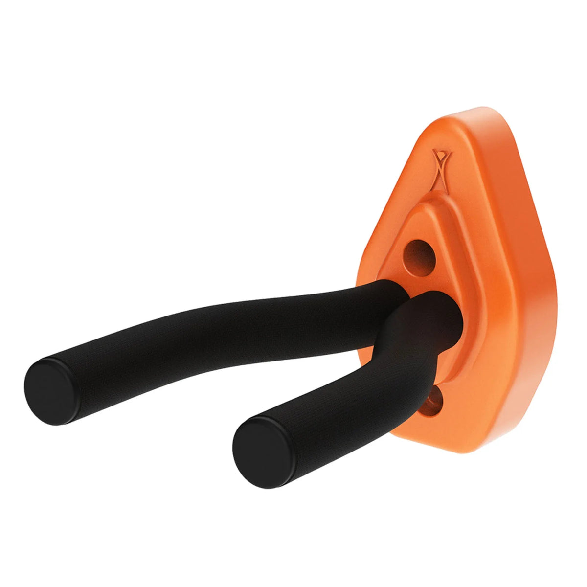 Non-Slip Guitar Wall Hanger Hook – Acoustic, Bass & Ukulele Mount Guitar Wall Hanger PLUSH Orange