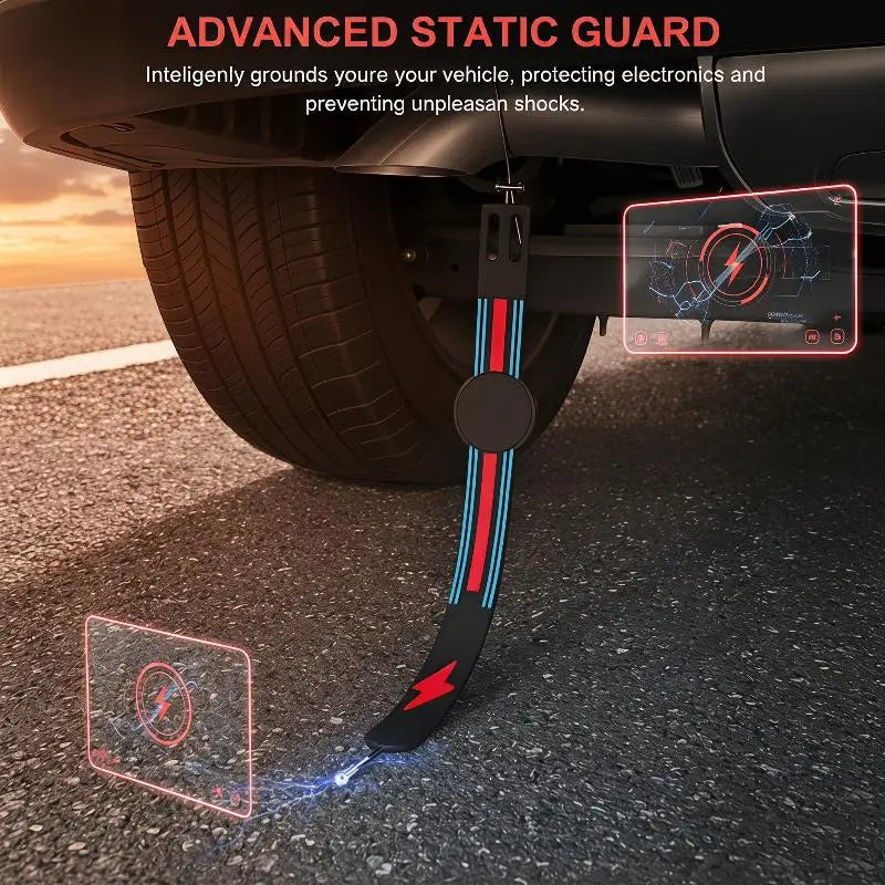 Vehicle Anti-Static Grounding Strap – All-Weather Use Anti-Static Grounding Strap PLUSH