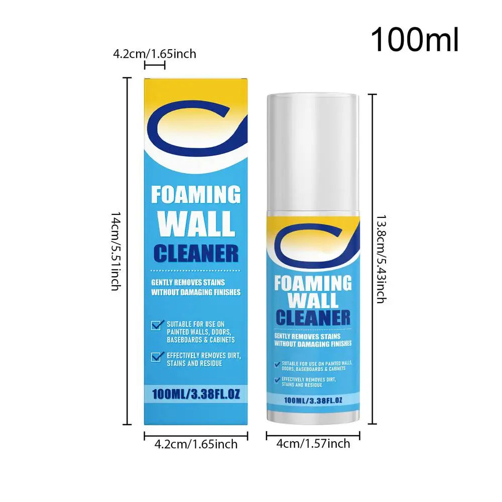 Bathroom Foam Cleaner 100ml | Kitchen & Tile Degreaser Spray Foam Surface Cleaner PLUSH 100ml