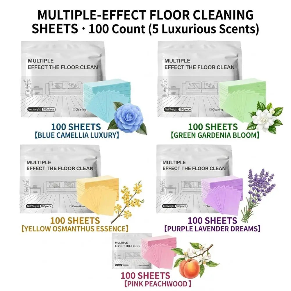 Floor Cleaning Tablets 100pcs – Tile, Wood & Marble Cleaner Floor Cleaning Tablets PLUSH