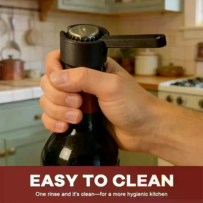 Lever Beer Bottle Opener – Cap Launcher Funny Kitchen Gadget Bottle Opener PLUSH