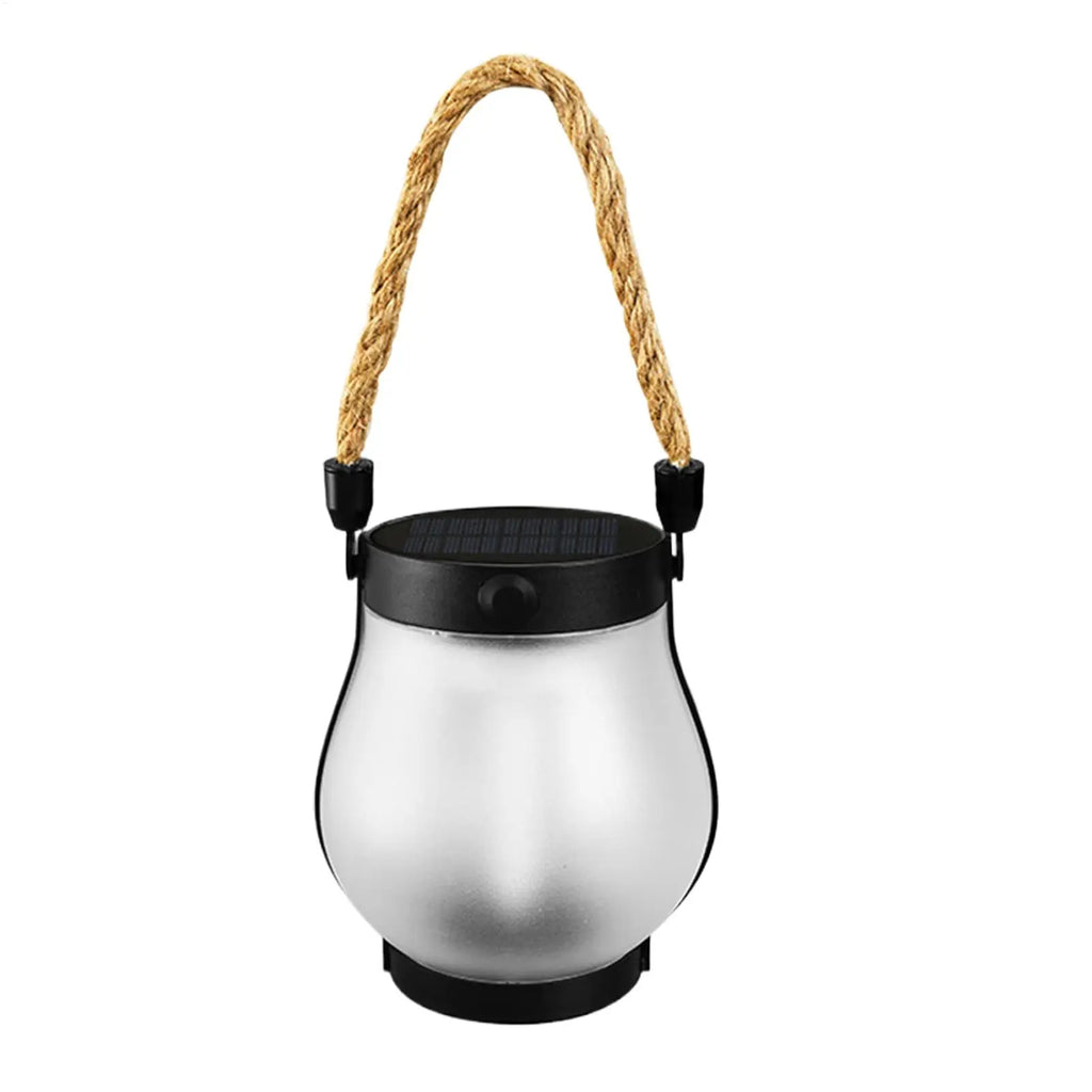 Solar Flame Lantern – Flickering LED Garden & Camping Light Solar Garden Lantern PLUSH