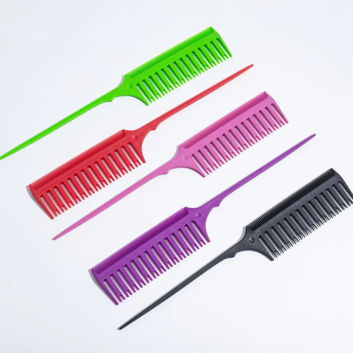 Double-Side Tip-Tail Hair Dyeing & Highlighting Comb Hair Dyeing Comb PLUSH