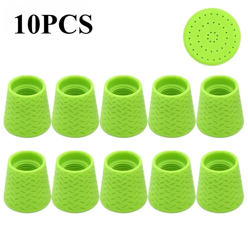Silicone Pet Shower Head – Universal Dog Bath Spray Cap Pet Shower Spray PLUSH 10PCS