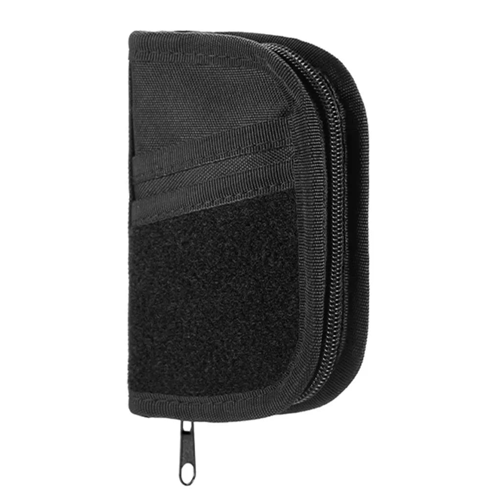 EDC Organizer Pouch – 7-Pocket Nylon Tool Storage Bag EDC Organizer Pouch PLUSH Black