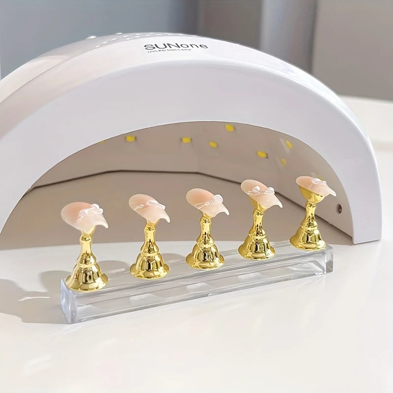 Magnetic Nail Holder Practice Display Stand | Nail Art Tool Nail Art Stand PLUSH