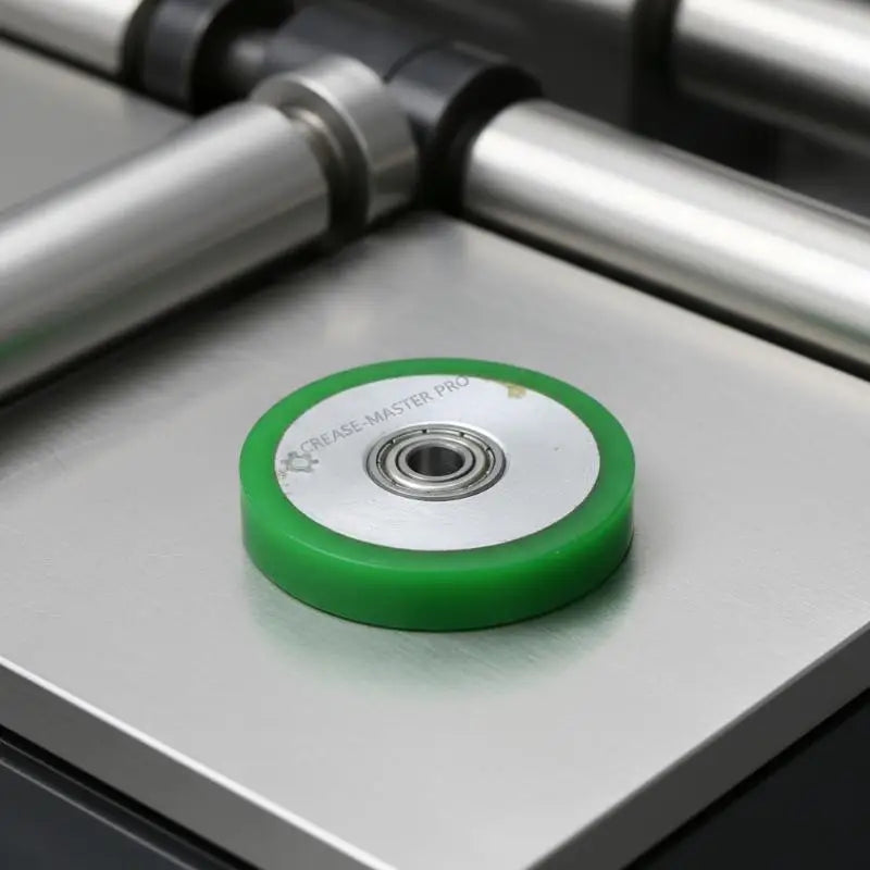 Creasing & Dotted Blade with Rubber Wheel – Paper Creasing Machine Creasing Machine Blade PLUSH
