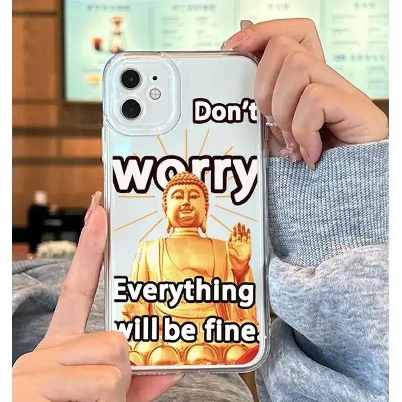 Buddhism Sakyamuni iPhone Case – Shockproof Silicone Cover Silicone Phone Case PLUSH