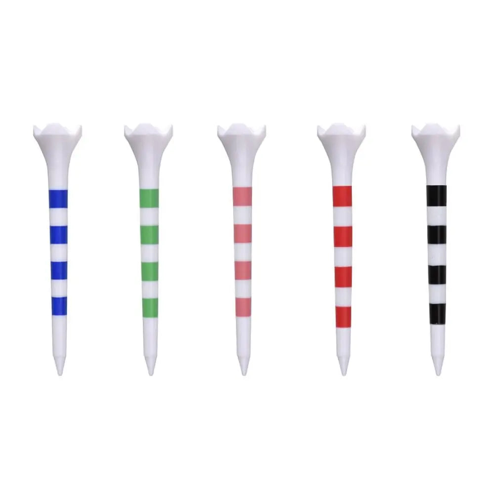 20pcs Colorful Golf Tees 70/83mm – Durable ABS Practice Set Golf Tees Set PLUSH