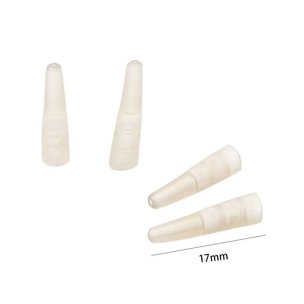 50pcs Rubber Tail Tube Rig Sleeves for Carp Fishing – Brown Fishing Rig Sleeves PLUSH