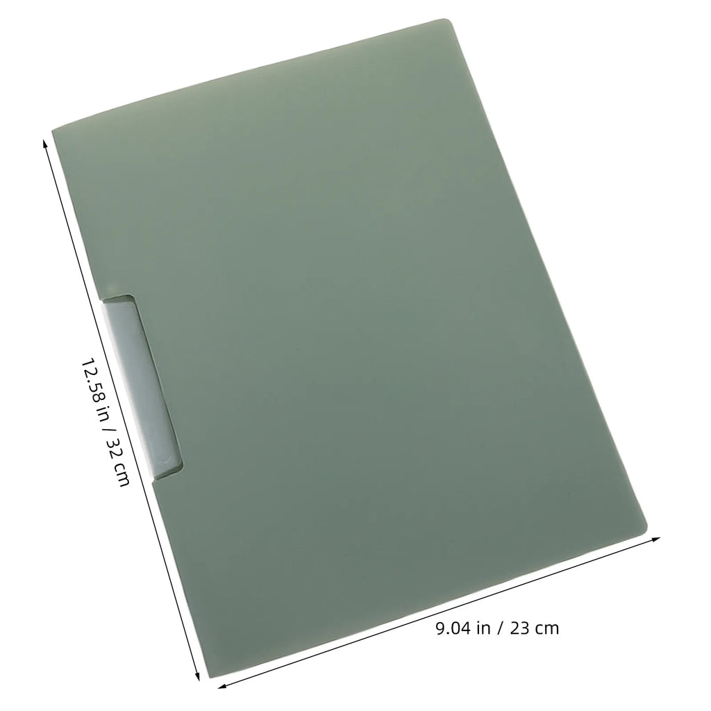 5-Pack Swing Clip Transparent Report Covers – A4 File Folders Plastic File Folders PLUSH