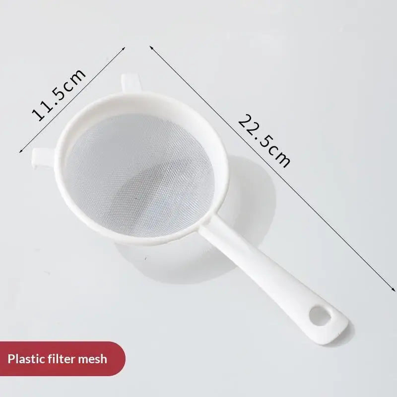 Handheld Fine Mesh Sieve – Flour, Tea & Kitchen Strainer Kitchen Mesh Strainer PLUSH 11cm A3