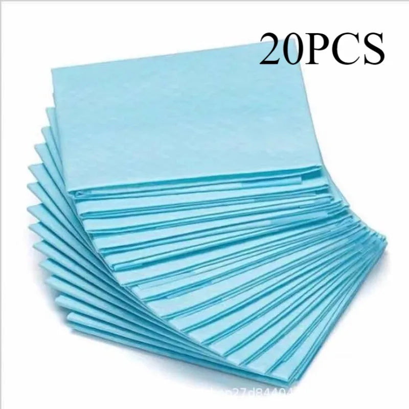 20pcs Disposable Pet Diapers – Leak-Proof Puppy Training Pads Disposable Pet Diapers PLUSH 20PCS S